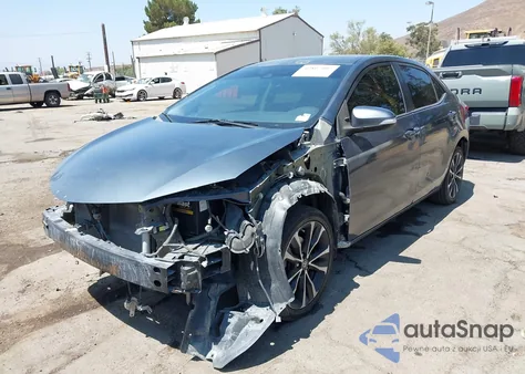 2017 Toyota Corolla Se z USA, uszkodzony, nr VIN 5YFBURHE2HP689610